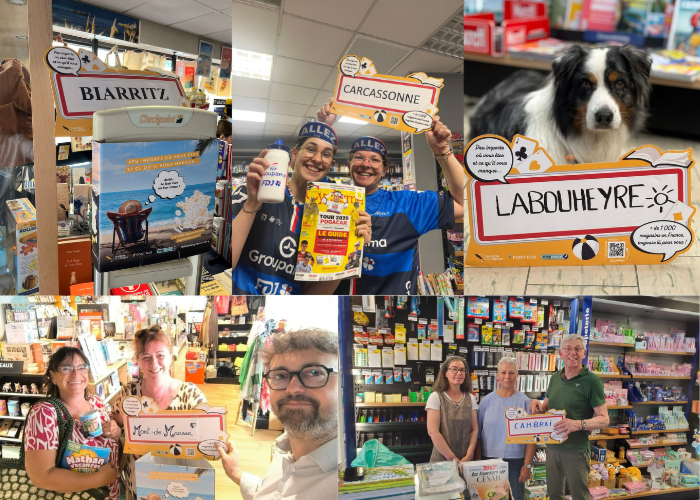 Partez sur les routes de France à la découverte de tous nos magasins Maison de la Presse !