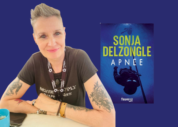 Interview de Sonja Delzongle, auteure du roman Apnée