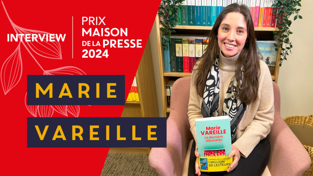 Entretien avec Marie Vareille, finaliste du Prix Maison de la Presse 2024