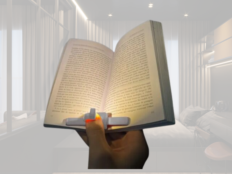 Lampe de lecture 3-en-1 Lizia : votre meilleur alibi pour lire encore un chapitre