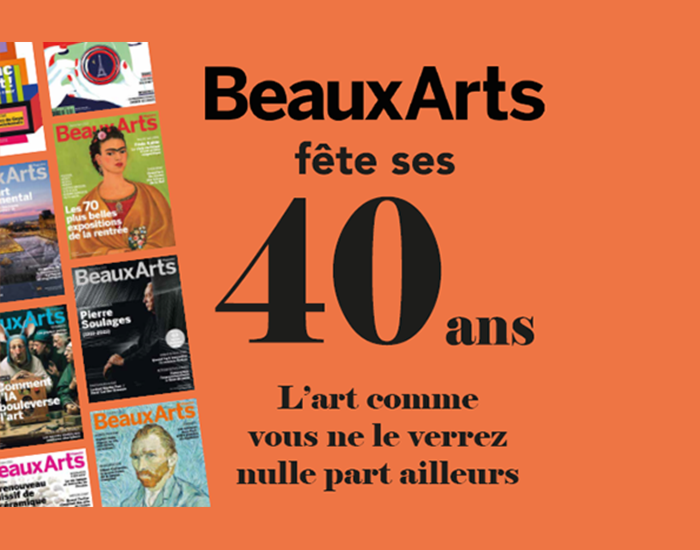 Célébrons les 40 ans du magazine Beaux Arts !
