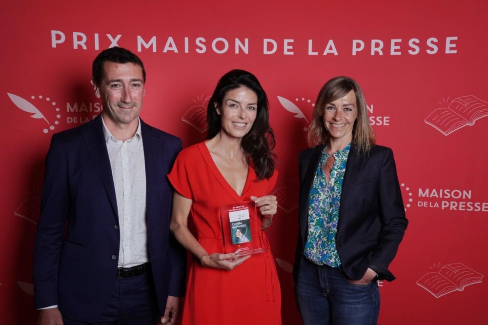 Camille de Peretti remporte le Prix Maison de la Presse 2024 pour "L'inconnue du portrait"