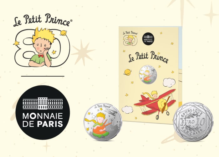 Le Petit Prince fête ses 80 ans : une collection exclusive avec la Monnaie de Paris à découvrir !