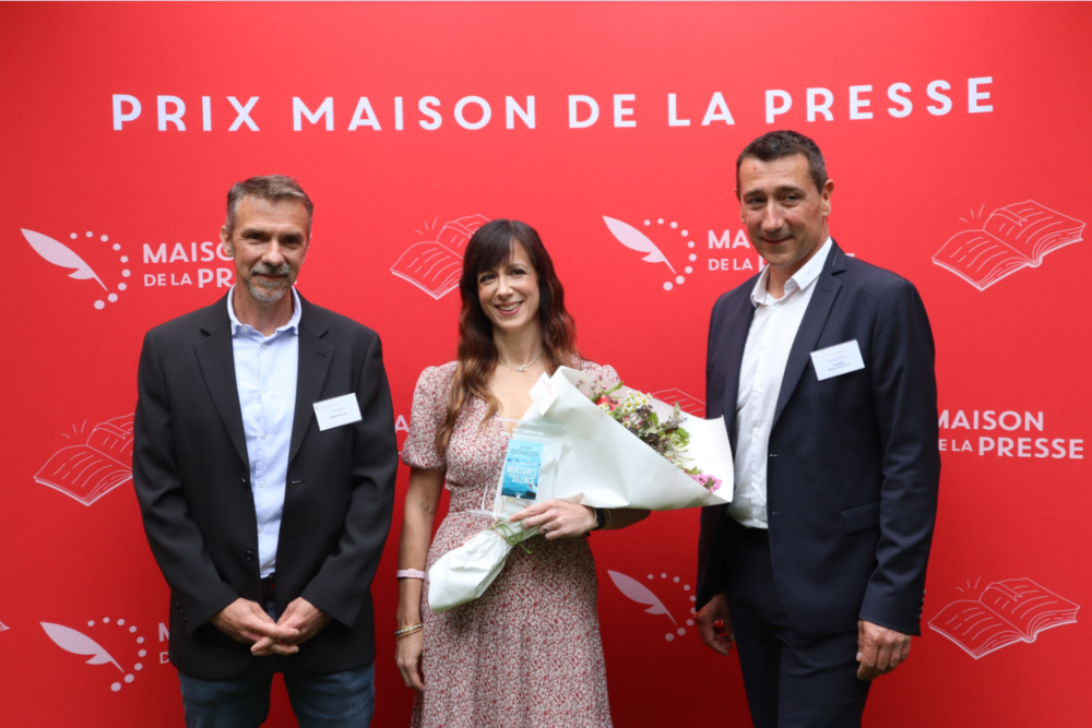 Johana Gustawsson remporte le Prix Maison de la Presse 2025 pour "Les Morsures du silence"