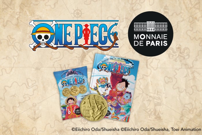 Découvrez la nouvelle collection One Piece x Monnaie de Paris 