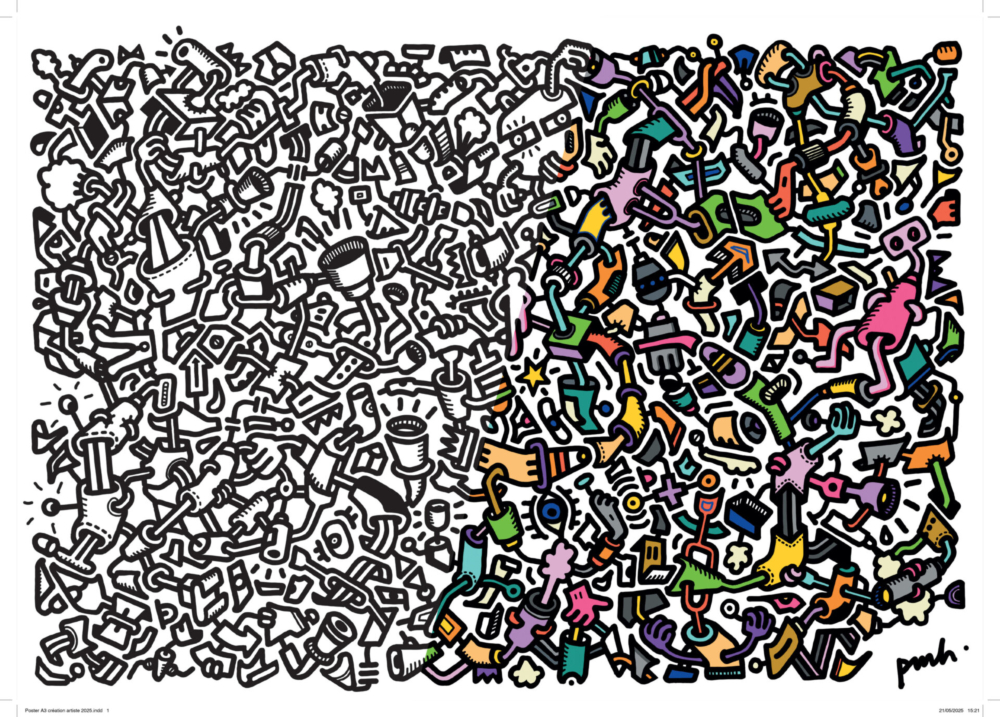 POSCA x PMH : plongez dans l’univers du doodling