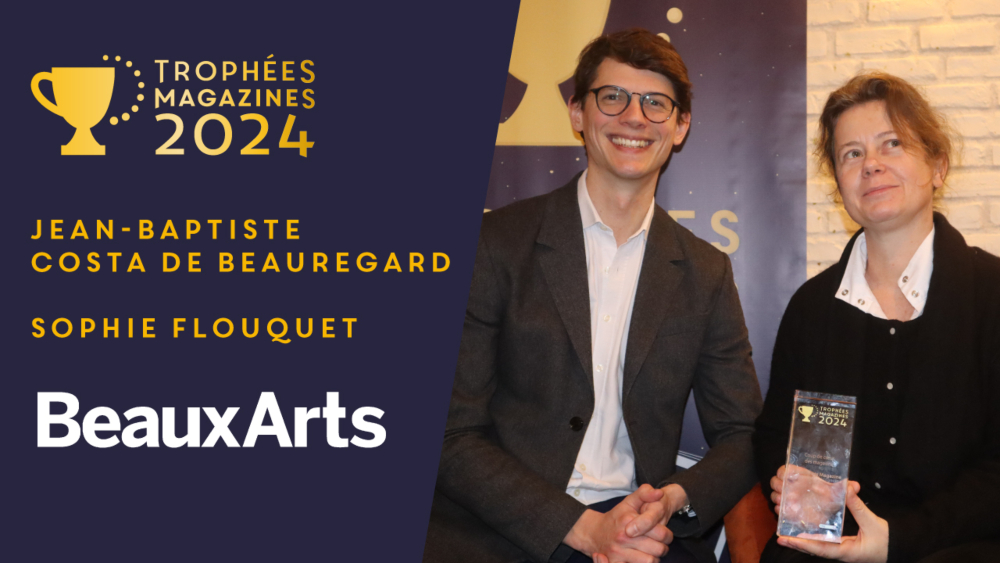 Entretien avec Sophie Flouquet et Jean-Baptiste Costa de Beauregard de Beaux Arts Magazine