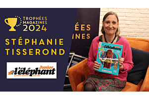 Entretien avec Stéphanie Tisserond, rédactrice en chef de L’éléphant Junior
