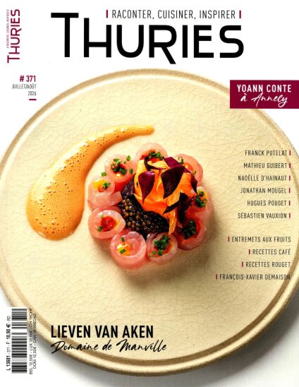 Thuries GASTRONOMIE Magazine4冊セット Thuries gastronomie magazine - Cuisine et Vins | Maison de la Presse