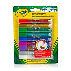 9 tubes de colle pailletée Crayola