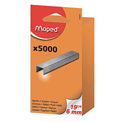 Boîte de 5000 agrafes SP 19-1/4 Maped