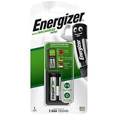 Mini chargeur piles rechargeables AAA/AA Energizer