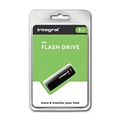 Clé USB 8 GB Integral 2.0 noire