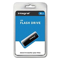 Clé USB 16 GB Integral 2.0 noire