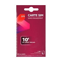 Carte SIM prépayée - Carte SIM SFR, Orange, Bouygues ou La Poste