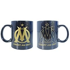 Mug noir et or Olympique de Marseille