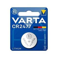Pile CR2477 Varta bouton lithium 