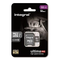Carte micro SDHC 32GB Integral