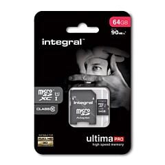 Carte micro SDHC 64 GB Integral