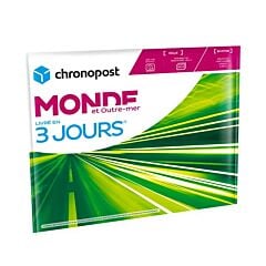 Chronopost Express Monde, Outre-Mer enveloppe 1 kg