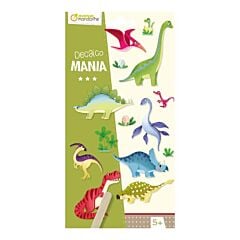 Decalco' Mania Dinosaures Avenue Mandarine