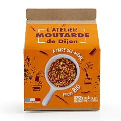 Atelier moutarde de Dijon Bio Radis et capucine