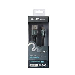 Câble USB noir Wyn access
