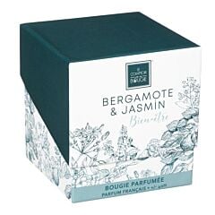 Bougie parfumée bergamote jasmin Maël 190g