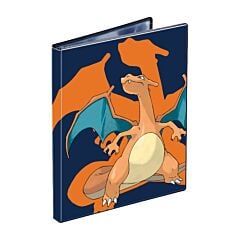 Cahier range-cartes Dracaufeu 80 cartes pokémon
