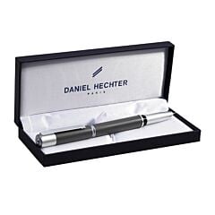 Stylo plume Daniel Hechter Relief micro-gravure gris