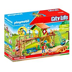 Playmobil 70281 Parc de jeux et enfants