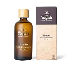 Huile de massage CBD Bio Bikram Yogah