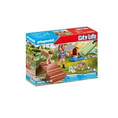 Set Cadeau Éducatrice et Chiens Playmobil City Life
