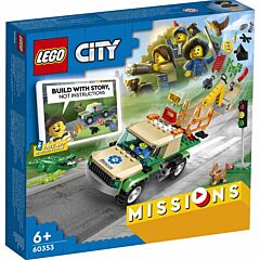 Missions de sauvetage des animaux sauvages Lego City