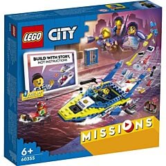 Missions des détectives de la police sur l’eau Lego City