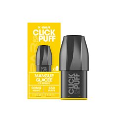 Pod Click and Puff X-Bar Mangue glacée