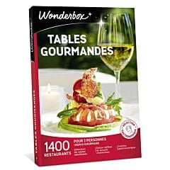 Wonderbox Tables gourmandes