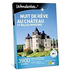 Wonderbox Nuit de rêve au château et belles demeures
