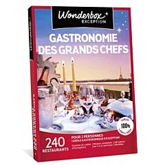 Wonderbox Gastronomie des grands chefs