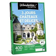 Wonderbox 3 jours châteaux et délices