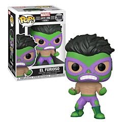 Figurine POP Marvel Hulk LUcha Libre