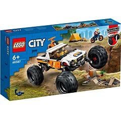 Les aventures du 4x4 tout terrain Lego City