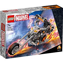Le robot et la moto de Ghost Rider Lego Marvel Super Heros