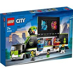Le camion de tournois de jeux vidéo Lego City