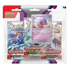 Pack 3 boosters Pokémon Ecarlate et Violet 02 Evolutions à Paldea Modèle Aléatoire