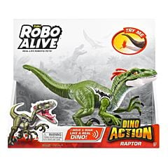 Dinosaure Raptor Dino Action Robo Alive