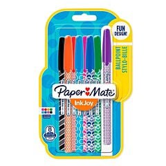 Lot 8 stylos bille InkJoy Paper Mate