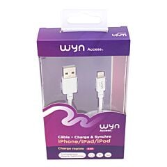 Cable Lightning vers USB Wyn
