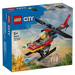 L’hélicoptère de secours des pompiers Lego City