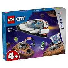 Le vaisseau et la découverte de l’astéroïde Lego City
